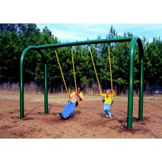 Arched Swing Frame - 1 Bay, 5 Inch post