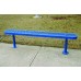 B6ULSM Ultra Leisure Series Bench 6 foot surface mount