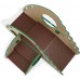 Crawl and Toddle Coated Steel Deck Natural Colors Green Brown and Tan