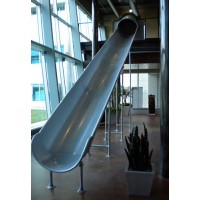 Aluminum Trough Slide Chute