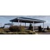 Hip End Shelter Single Tier All Steel 24 ga Pre-Cut Metal Roof 8X12