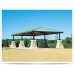 Hip End Shelter Single Tier All Steel 24 ga Pre-Cut Metal Roof 20X34