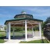 Octagon Shelter Two Tier Steel 24 ga TG Deck 29 ga metal roof 40 ft