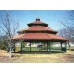 Octagon Shelter 1 Tier Steel 24 ga TG Deck 29 ga metal roof 24 foot