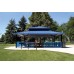 Four Sided Shelter All Steel Double Tier Square 28 foot