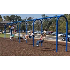 Arched Swing Frame - 4 Bay, 3.5 Inch post
