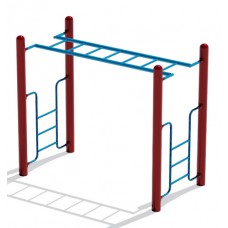 Straight Rung Horizontal Ladder - Freestanding