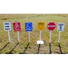 Access Signs Set of 6 Portable