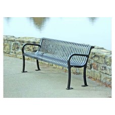 8 foot LEXINGTON BENCH WITH BACK DIAMOND