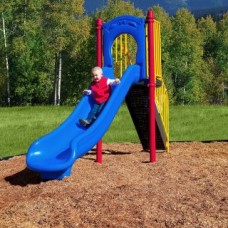 Freestanding 4 foot slide playful
