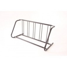 BOONE BIKE RACK SINGLE SIDE 5 foot LONG Powder Coated 5 capacity