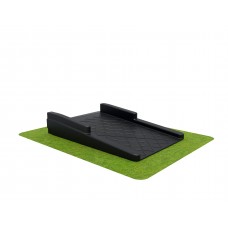 Half ADA Ramp for 8 inch Timber Borders Half ADA Ramp for 8 inch Timber Borders