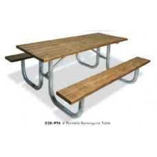 6 Foot Extra Heavy Duty Table Pressure Treated