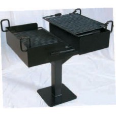 Cantilever Group Grill 1064 SQ Inch Inground