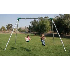 Heavy Duty 10 foot High - 2 S130 Swings - 1 Bay - 2 EFF-3A