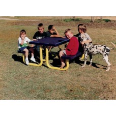 T46RC-ELEM Square Children Picnic Table 46 inch