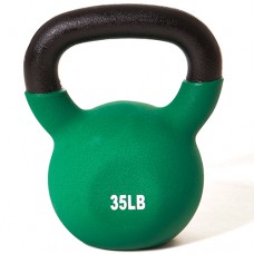 35 pound Vinyl Coated Kettlebell KELLY