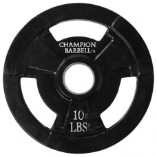 10lb. Olympic Rubber Coated Grip Plate