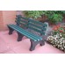 Central Park Bench 4 foot Recycled