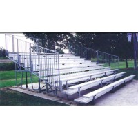 10 Row 15 Foot Aluminum Bleacher