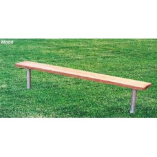 15 foot Treated SYP Bench without Back Inground