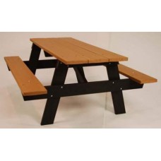 JPAF6 Recycled Plastic Picnic Table 6 foot