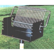 SF16G Grill Standard 2 3 8 Pedestal Galvanized