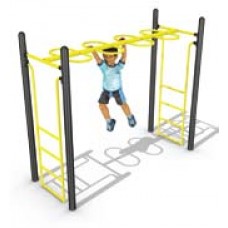 Loop Rung Horizontal Ladder - Freestanding