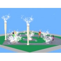 Model 19590 900 Square Foot Splash Pad